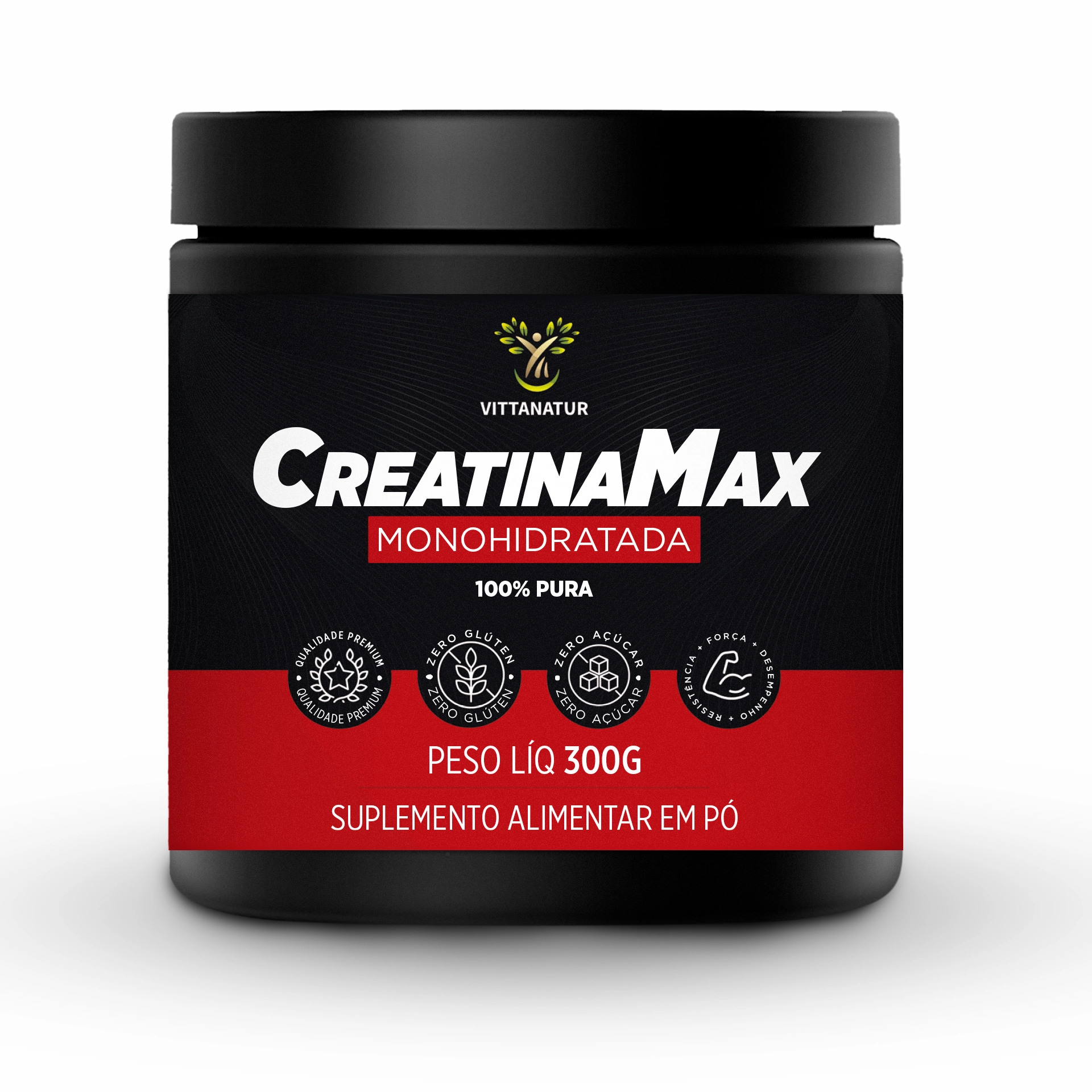 CREATINA MAX — CREATINA MONOHIDRATADA (300g)