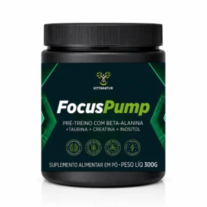 FOCUS PUMP — PRÉ-TREINO (Maçã Verde com Kiwi Ice 300g)